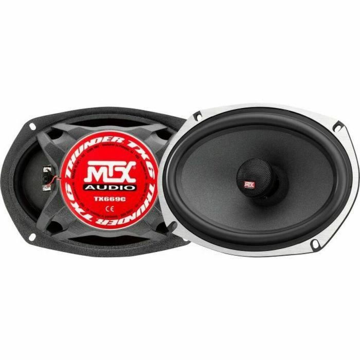 MTX TX669C Altavoces Coaxiales 16x23cm (6x9") 2 Vías 120W RMS 4 Ohmios Alta Gama Chasis Aluminio Tweeter Neodimio Seda MTX TX669C Altavoces Coaxiales 16x23cm (6x9") 2 Vías 120W RMS 4 Ohmios Alta Gama Chasis Aluminio Tweeter Neodimio Seda