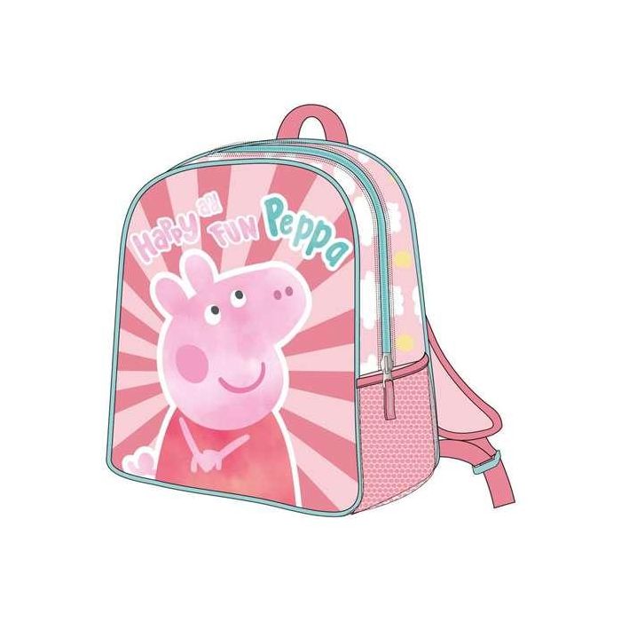 Mochila Escolar Peppa Pig Rosa 25 x 31 x 10 cm