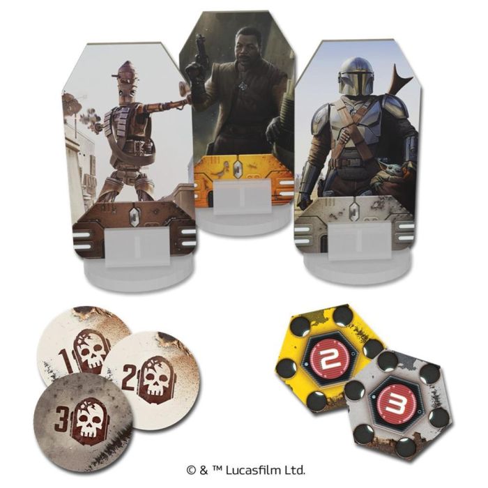 Unexpected Games Juego de Mesa Star Wars The Mandalorian Adventures UG05ES Juego de Rol y Aventura Cooperativa para 1-4 Jugadores 2 Unexpected Games Juego de Mesa Star Wars The Mandalorian Adventures UG05ES Juego de Rol y Aventura Cooperativa para 1-4 Jugadores 2