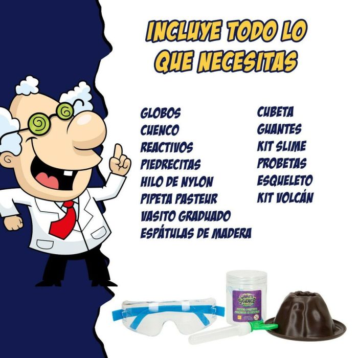 Juego de Ciencia Lisciani Giochi El gran laboratorio del científico loco ES (4 Unidades) 1 Juego de Ciencia Lisciani Giochi El gran laboratorio del científico loco ES (4 Unidades) 1
