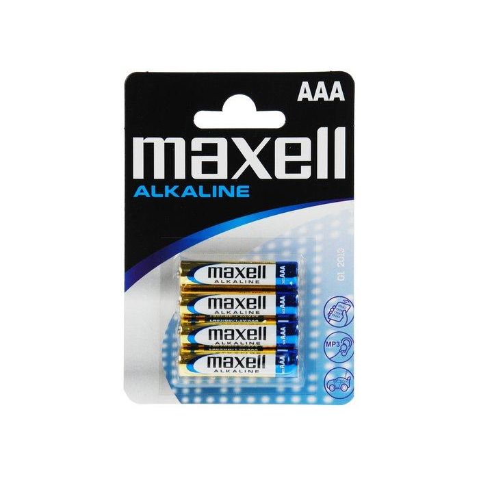 Pilas Alcalina Maxell Lr03 Blister De 4 (M004)