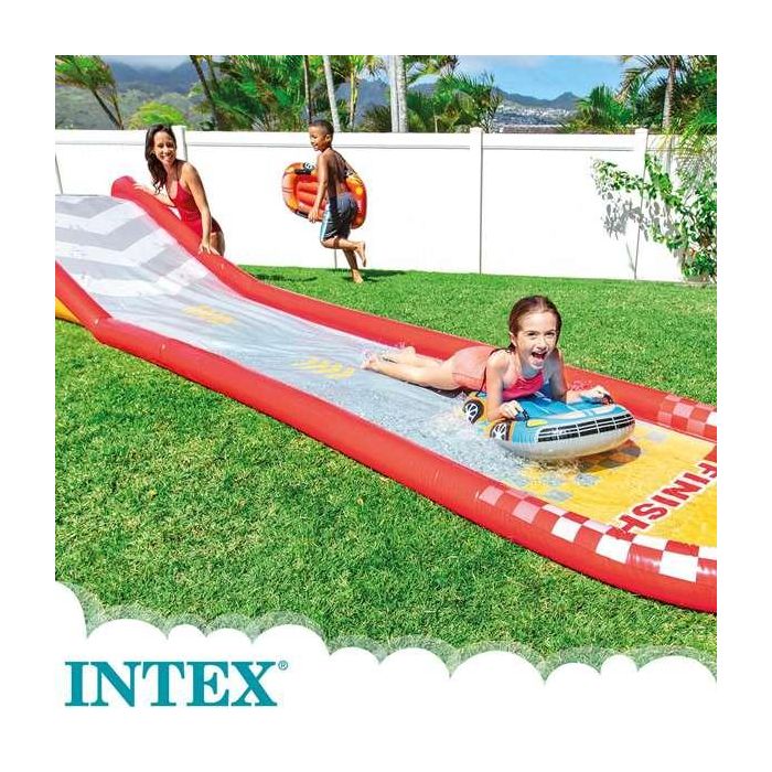 Pista hinchable deslizante racing fun 561x119x76 cm 7