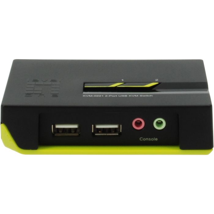 KVM Switch USB 2x Level One Audio 4 KVM Switch USB 2x Level One Audio 4