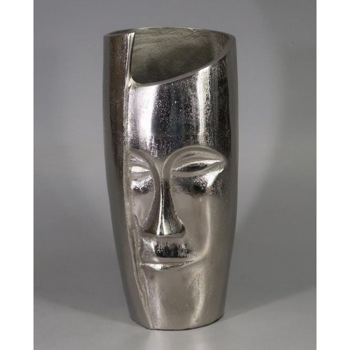 Jarron Moderno DKD Home Decor Plateado 13 x 31 x 15 cm