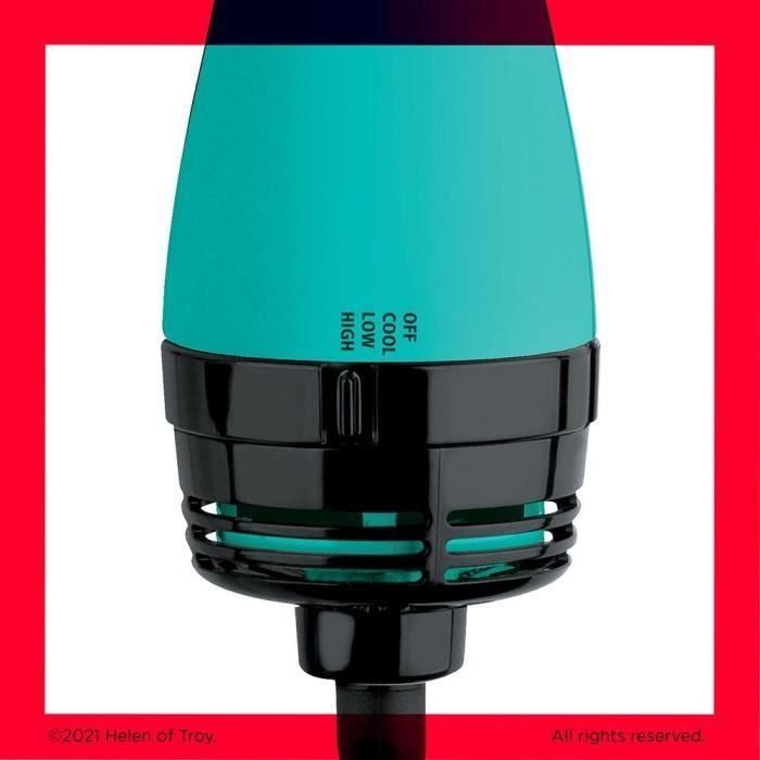 REVLON Cepillo de peinado y secado Teal Blue - Tecnología iónica - 2 velocidades - Azul 4 REVLON Cepillo de peinado y secado Teal Blue - Tecnología iónica - 2 velocidades - Azul 4