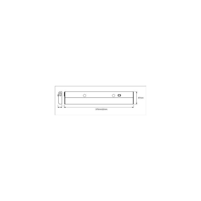 [LVE-4058075264328] Luminaria Lineal LED Ledvance 6W 320Lm 4000K 120º IP20 2