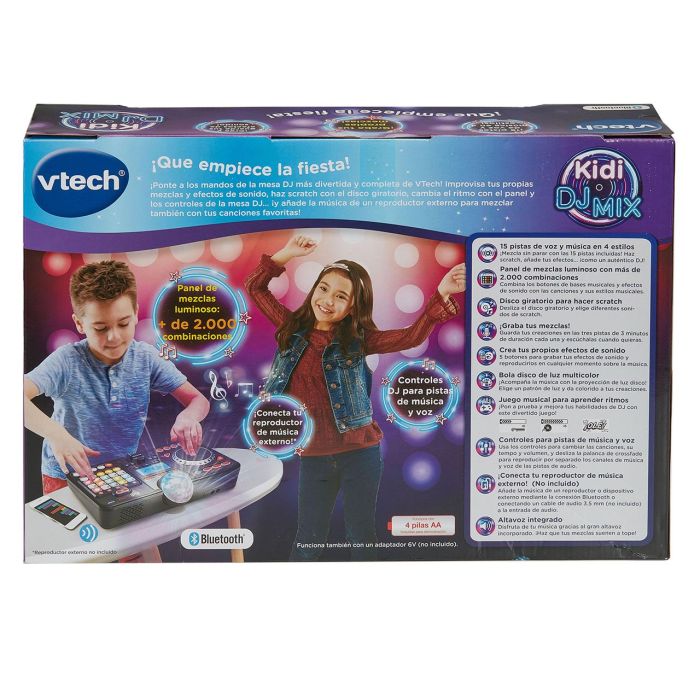 Kidi Dj Mix Mesa De Mezclas 80-547322 V-Tech 4 Kidi Dj Mix Mesa De Mezclas 80-547322 V-Tech 4