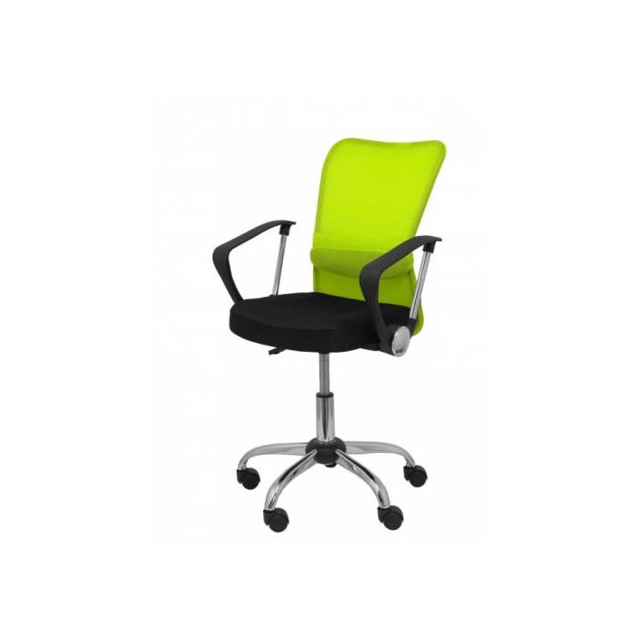 Silla Infantil Cardenete Respaldo Malla Verde Asiento Negro Piqueras y Crespo 238GVNE Silla Infantil Cardenete Respaldo Malla Verde Asiento Negro Piqueras y Crespo 238GVNE