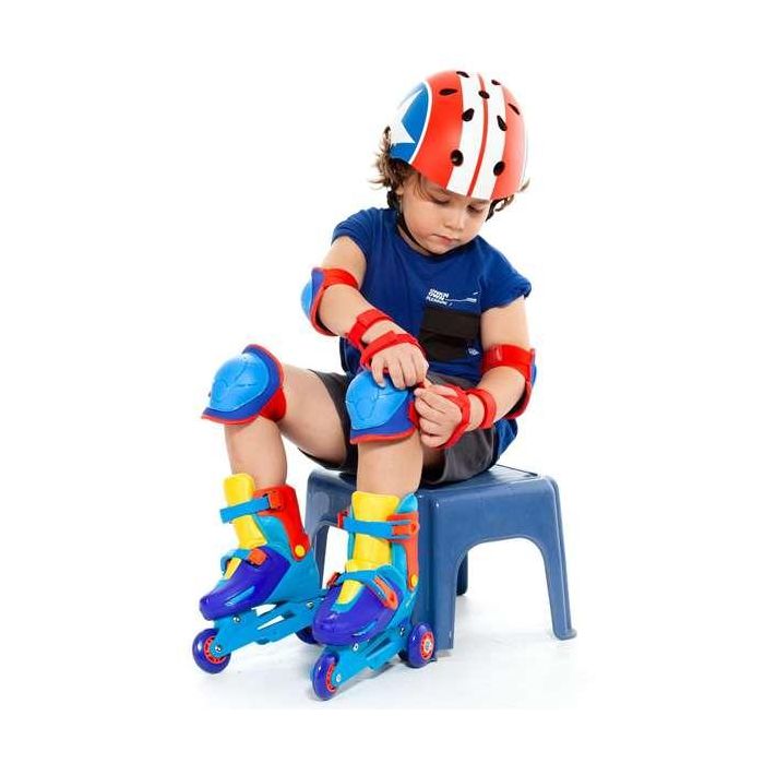 Molto Set de Protecciones Azul 6 piezas Talla M 1 Molto Set de Protecciones Azul 6 piezas Talla M 1