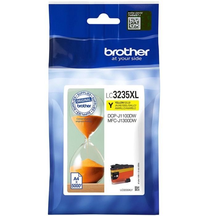 Brother Tinta Amarillo Dcp-J1100Dw - Mfc-J1300Dw, 6.000 páginas 0 Brother Tinta Amarillo Dcp-J1100Dw - Mfc-J1300Dw, 6.000 páginas 0
