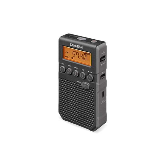 Radio Portátil Digital Sangean DT-800 Negro AM/FM