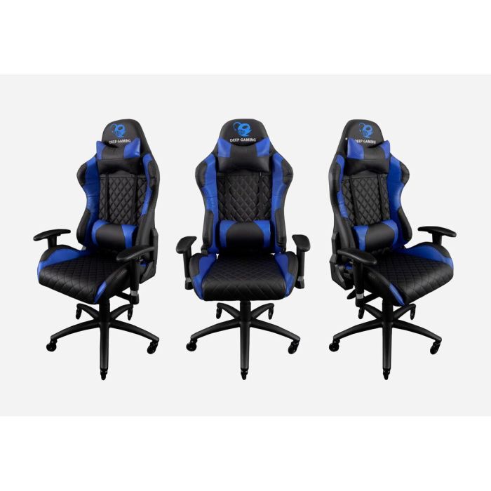 Silla Gaming DEEP GAMING COO-DGMOB03 Azul 0 Silla Gaming DEEP GAMING COO-DGMOB03 Azul 0