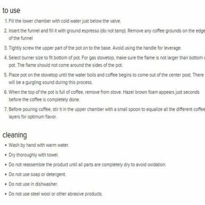 Cafetera Italiana Bialetti 0001165/X4 Plateado Metal Acero Inoxidable Aluminio 1 L 4