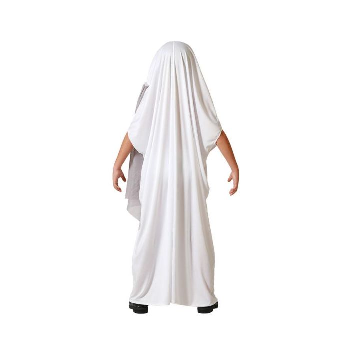 Disfraz de Fantasma Blanco con Capucha para Niño 10-12 Años - Ideal para Halloween, Fiestas de Disfraces y Juegos de Rol 2