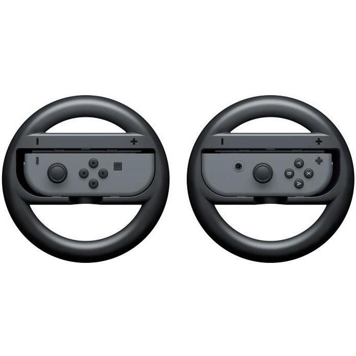 Nintendo Par de Volantes para Mandos Joy-Con de Consola Nintendo Switch - Accesorios de Juego de Conducción Nintendo Par de Volantes para Mandos Joy-Con de Consola Nintendo Switch - Accesorios de Juego de Conducción