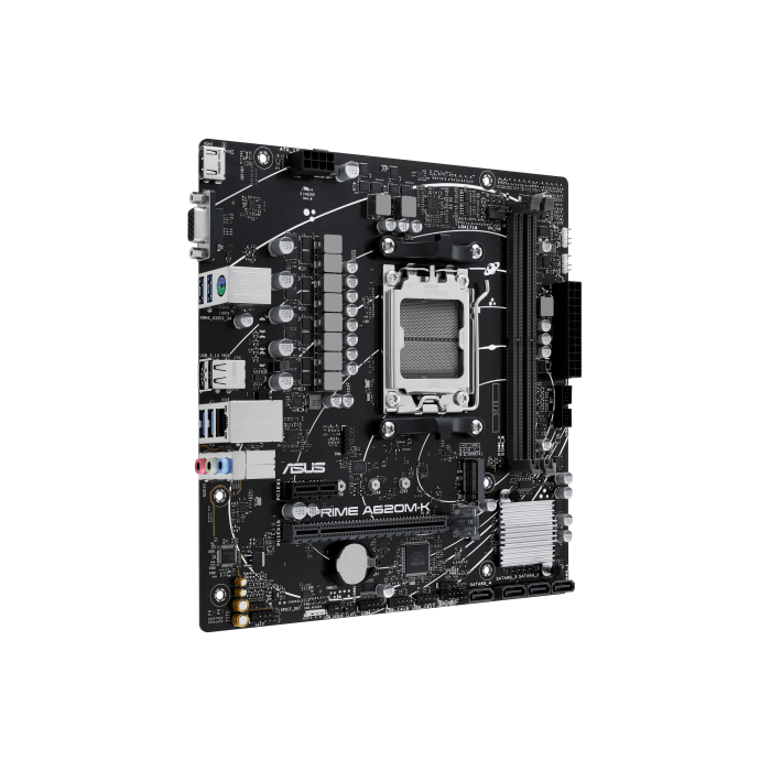 ASUS PRIME A620M-K AMD A620 Zócalo AM5 micro ATX 1 ASUS PRIME A620M-K AMD A620 Zócalo AM5 micro ATX 1