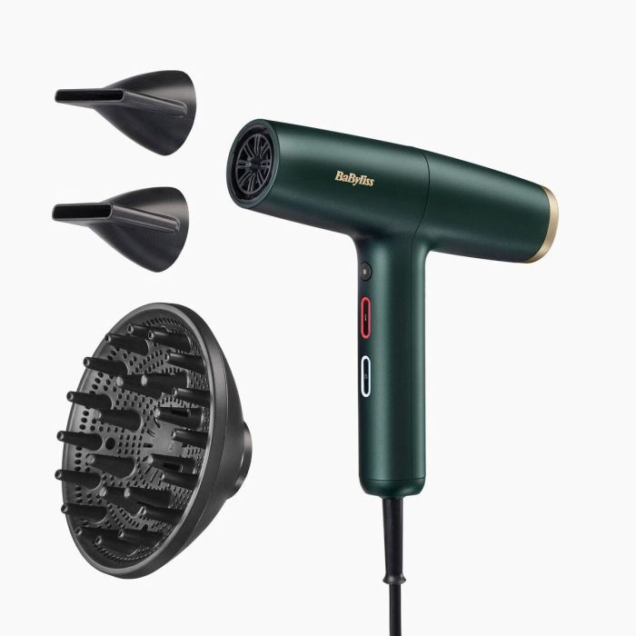 BaByliss D6555DE Secador de Pelo Air Power Pro Motor Digital Ultrarrápido 200km/h Silencioso 70dB 1700W Cuidado Capilar 3