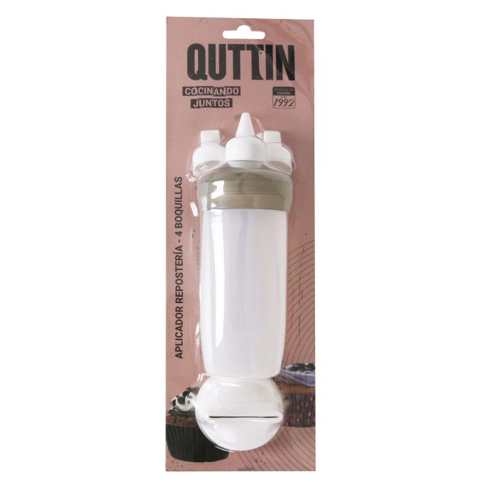 Aplicador de repostería de silicona, 5 unidades, marca Quttin (12 Unidades) 1 Aplicador de repostería de silicona, 5 unidades, marca Quttin (12 Unidades) 1