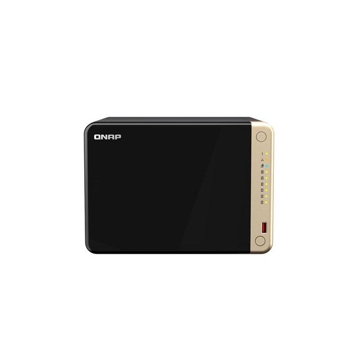 QNAP TS-664-8G NAS Torre 6 Bahías Intel N5095 2.5GbE con 8GB RAM para Pequeñas Empresas 0 QNAP TS-664-8G NAS Torre 6 Bahías Intel N5095 2.5GbE con 8GB RAM para Pequeñas Empresas 0