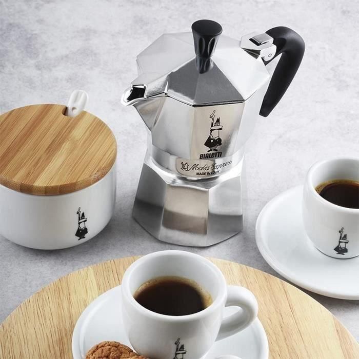 Cafetero italiano Bialetti - Moka Express - Aluminio - 4 tazas 2 Cafetero italiano Bialetti - Moka Express - Aluminio - 4 tazas 2