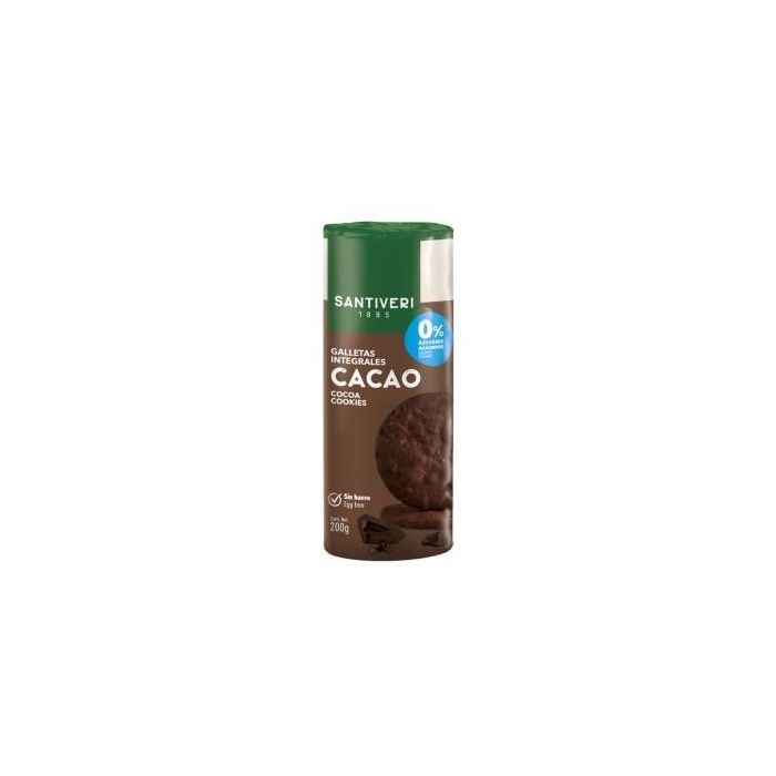 Galletas Integrales Cacao 0% Azucares 200Gr. Galletas Integrales Cacao 0% Azucares 200Gr.
