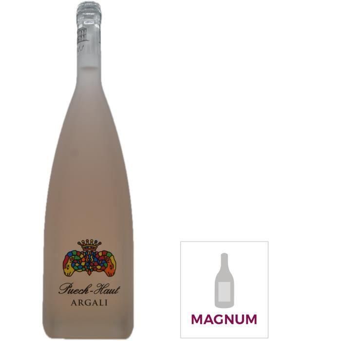 Magnum Château Puech Haut Cuvée Argali 2023 Pays d'Oc - Vino Rosado de Languedoc-Rosellón