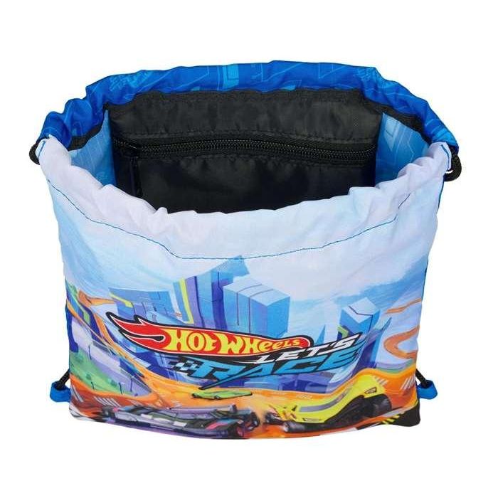 Bolsa Mochila con Cuerdas Hot Wheels Let's race Azul Negro 26 x 34 x 1 cm 2 Bolsa Mochila con Cuerdas Hot Wheels Let's race Azul Negro 26 x 34 x 1 cm 2