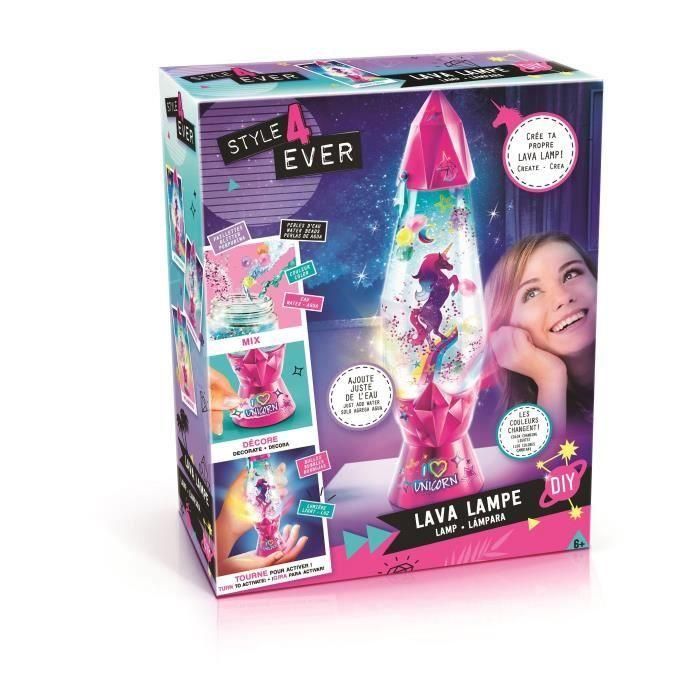 CANAL TOYS - Style 4 Ever - Lava DIY Lamp - Lámpara de burbujas personalizada - 8 años y + 2 CANAL TOYS - Style 4 Ever - Lava DIY Lamp - Lámpara de burbujas personalizada - 8 años y + 2