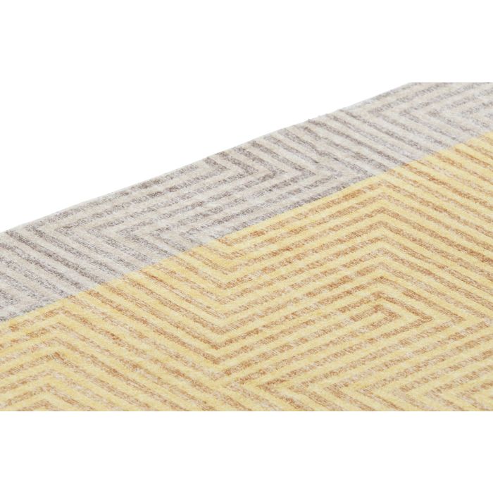 Alfombra Urban DKD Home Decor Amarillo Marron Claro 180 x 0.7 x 120 cm 2 Alfombra Urban DKD Home Decor Amarillo Marron Claro 180 x 0.7 x 120 cm 2