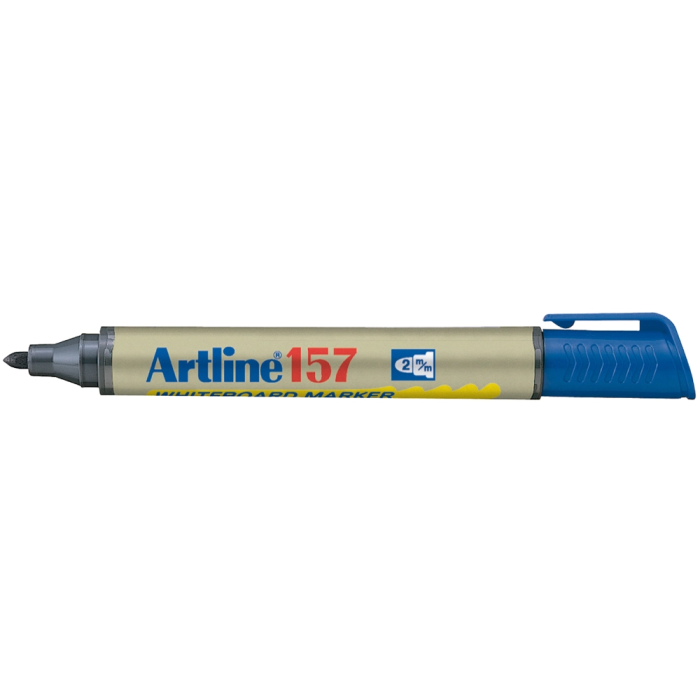 Artline Rotulador Pizarra EK-157 Azul Punta Redonda 2 mm 1