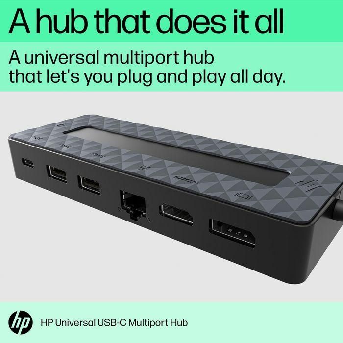 HP Universal USB-C Multiport Hub 7 HP Universal USB-C Multiport Hub 7