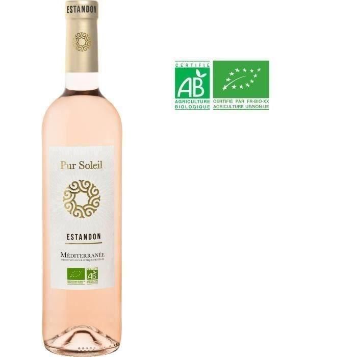 Pure Estandon Sun Mediterranean - Rosé Vino de Provenza - Orgánico