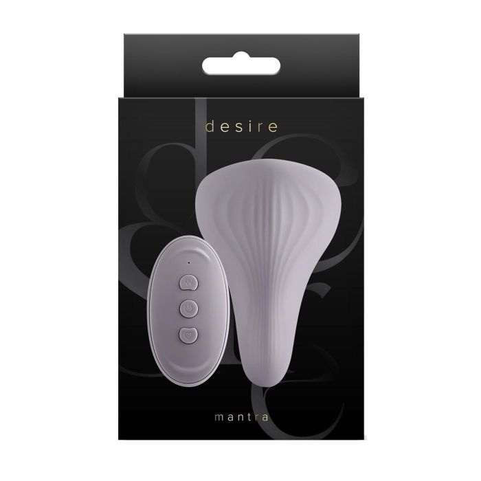 Vibrador NS Novelties Desire Gris Morado 1 Vibrador NS Novelties Desire Gris Morado 1