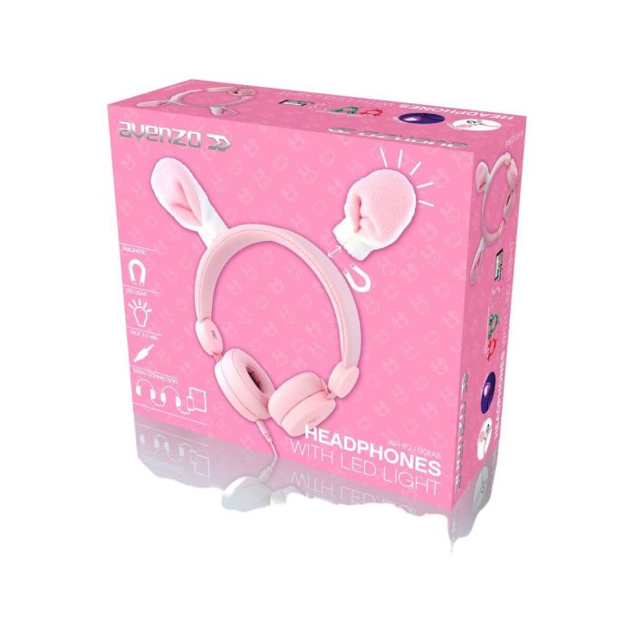 AVENZO AURICULAR JACK 3,5 INFANTIL CONEJO 1 AVENZO AURICULAR JACK 3,5 INFANTIL CONEJO 1