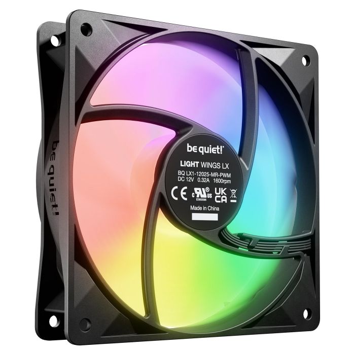 Be Quiet Ventilador Light Wings LX BL120 120 mm PWM Be Quiet Ventilador Light Wings LX BL120 120 mm PWM