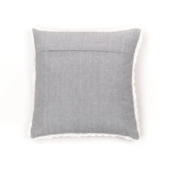 Today TOD1700216615710 Cojín Chambray x Dentelle Constance 40 x 40 cm 4