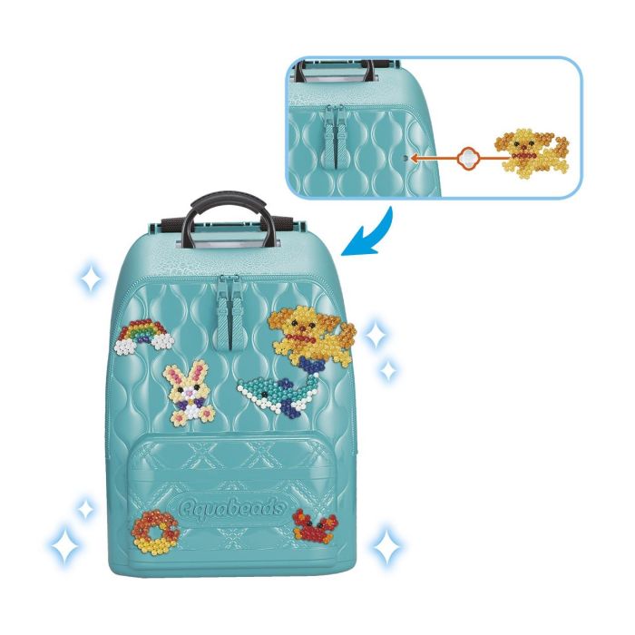 Epoch Mochila Expertos Creadores Aquabeads con Más de 1000 Abalorios 4