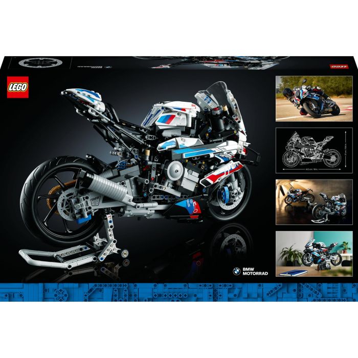 LEGO 42130 Technic BMW M 1000 RR Motocicleta, Réplica Detallada Modelo a Escala 1:5 para Adultos y Amantes de la Construcción y Exhibición 7