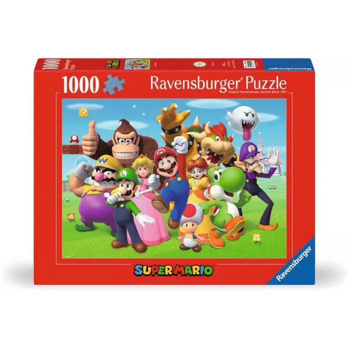 Ravensburger Puzzle Rompecabezas Super Mario 1000 Piezas para Adolescentes y Adultos 14+ Años 3 Ravensburger Puzzle Rompecabezas Super Mario 1000 Piezas para Adolescentes y Adultos 14+ Años 3