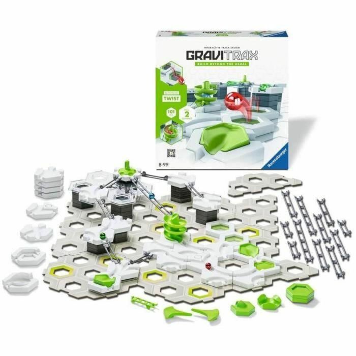 Ravensburger RAV1706375641355 Gravitrax Starter Set Twist, 101 piezas, Circuito de canicas, Juego de construcción, 8 años 1 Ravensburger RAV1706375641355 Gravitrax Starter Set Twist, 101 piezas, Circuito de canicas, Juego de construcción, 8 años 1