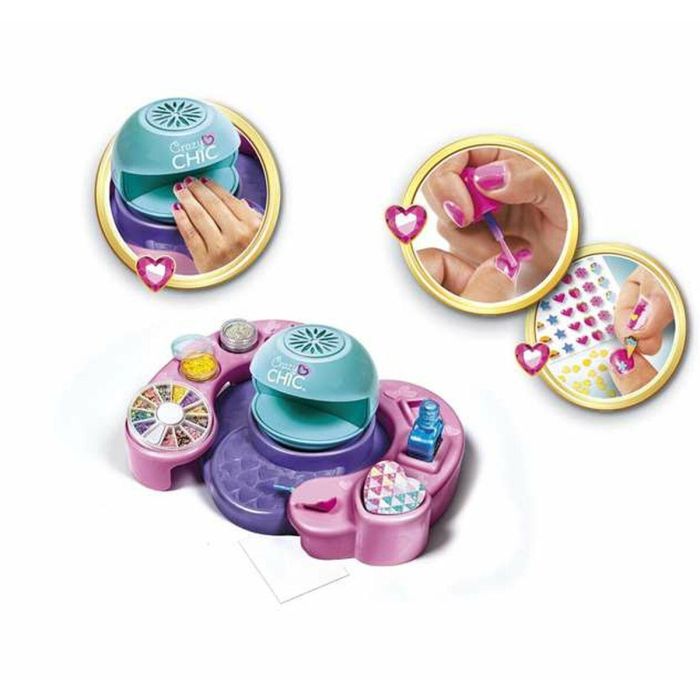 Clementoni Estudio de Uñas Maletín Cool Nail Art con muchos accesorios para niñas a partir de 6 años 38,5x28,5x7,8 cm 14 Clementoni Estudio de Uñas Maletín Cool Nail Art con muchos accesorios para niñas a partir de 6 años 38,5x28,5x7,8 cm 14