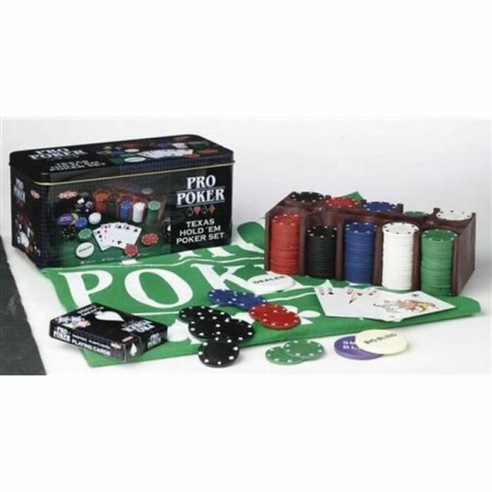 Tactic Todo en 1 Caja de Metal Propoker - Juego de Póker con 2 Juegos de Cartas, Ficha Crupier, 5 Dados y Tapete 1 Tactic Todo en 1 Caja de Metal Propoker - Juego de Póker con 2 Juegos de Cartas, Ficha Crupier, 5 Dados y Tapete 1