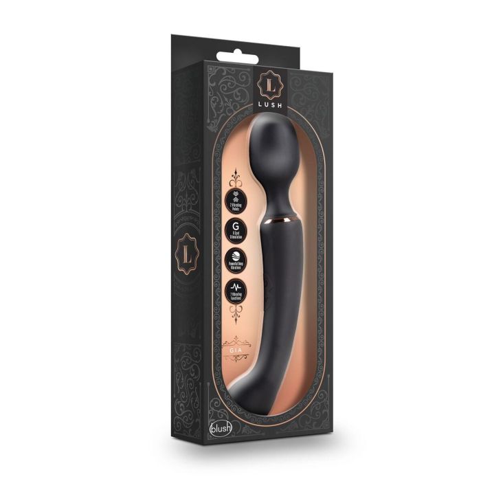 Masajeador Blush Lush Negro 2 Masajeador Blush Lush Negro 2