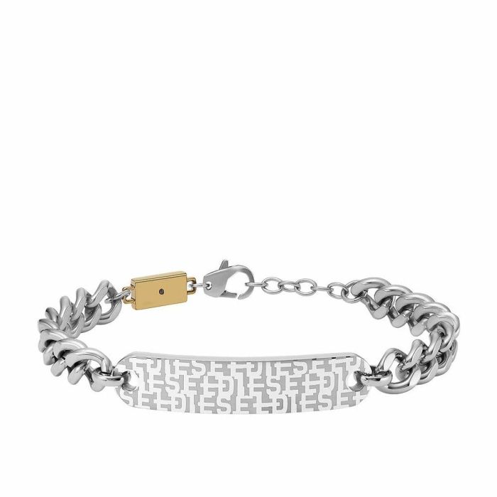 Pulsera Hombre Diesel DX1429931 Plateado Pulsera Hombre Diesel DX1429931 Plateado