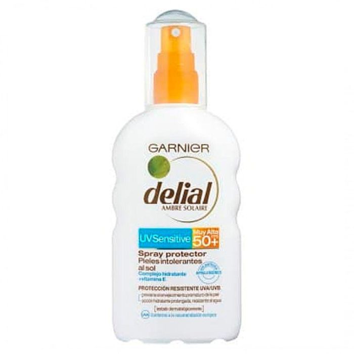Garnier Protector Solar SENSITIVE ADVANCED SPF50+ Spray 200ml - Pieles Sensibles, Hipoalergénico, Resistente al Agua Garnier Protector Solar SENSITIVE ADVANCED SPF50+ Spray 200ml - Pieles Sensibles, Hipoalergénico, Resistente al Agua