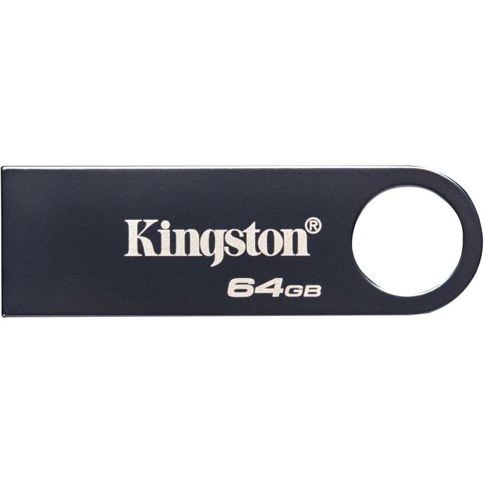 Kingston KE-U2X64-1AC Pendrive 64GB DataTraveler SE9 G3 USB 3.2 Gen 1 - 220 MB/s Lectura, 100 MB/s Escritura, Carcasa Metal 1