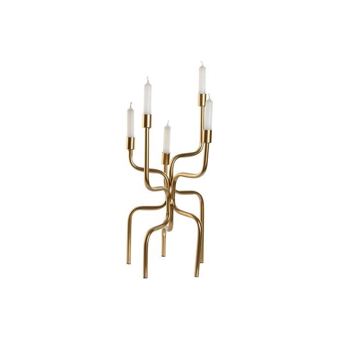 Candelabro Glam DKD Home Decor Dorado 25 x 51 x 25 cm 3