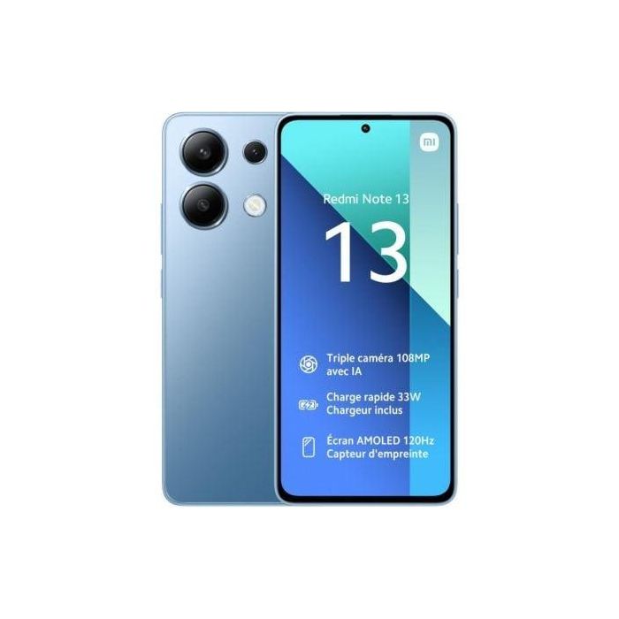 Smartphone Xiaomi Redmi Note 13 8GB/ 512GB/ 6.67"/ Azul Smartphone Xiaomi Redmi Note 13 8GB/ 512GB/ 6.67"/ Azul