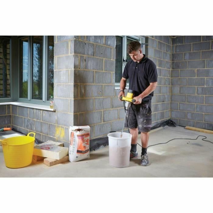 Stanley Fatmax FME190-QS Mezclador Pintura 1600W, 80 Nm, Velocidad Variable, Hélice M14 140mm para Mortero y Yeso 1 Stanley Fatmax FME190-QS Mezclador Pintura 1600W, 80 Nm, Velocidad Variable, Hélice M14 140mm para Mortero y Yeso 1