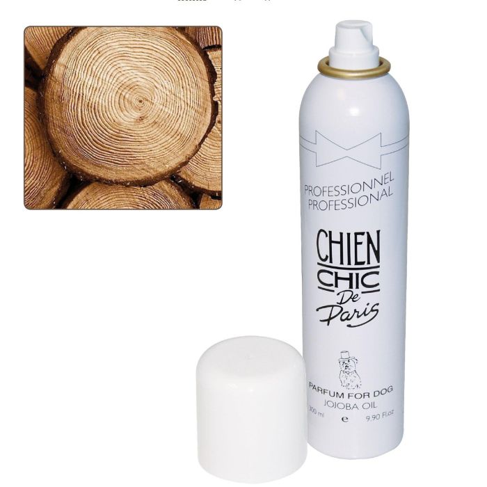 Chien Chic Perfume Profesional Profemadera Larga Duración con Aceite Jojoba para Mascotas Uso Diario Todas Razas Sin Gas 300ml